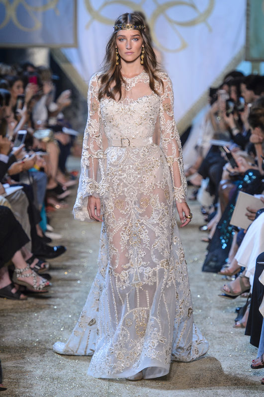 Suknie ślubne z pokazów haute couture jesień-zima 2017/2018 - Elie Saab