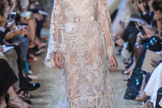 Suknie ślubne z pokazów haute couture jesień-zima 2017/2018 - Elie Saab