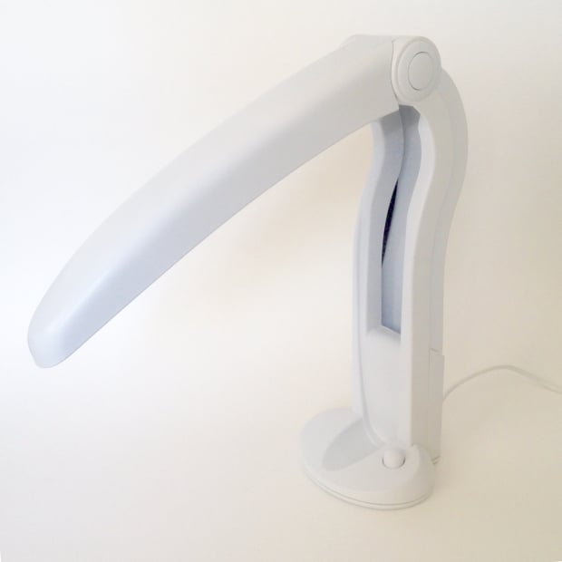 Biała Toucan Lamp, ikona mid-century modern