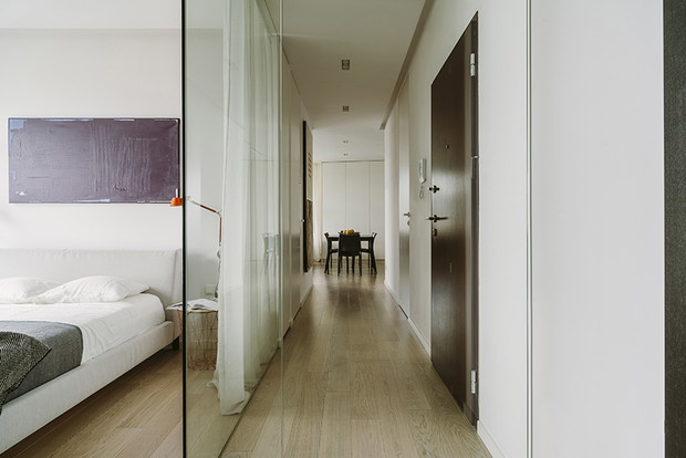 Nowoczesny apartament przy Woronicza, projekt: Anna Maj interiors
