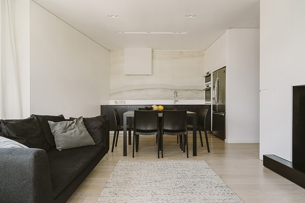Nowoczesny apartament przy Woronicza, projekt: Anna Maj interiors