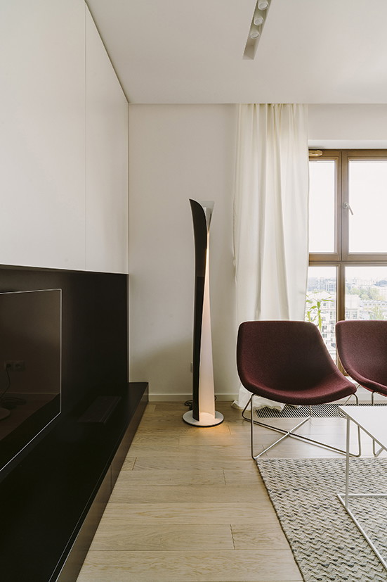 Nowoczesny apartament przy Woronicza, projekt: Anna Maj interiors