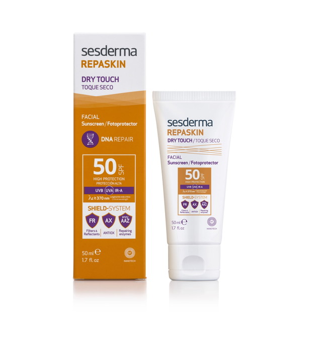 Repaskin Fotoprotector SPF50 (do twarzy) z formułą Dry Touch