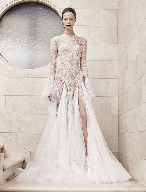 Suknie ślubne z pokazów haute couture jesień-zima 2017/2018 - Atelier Versace