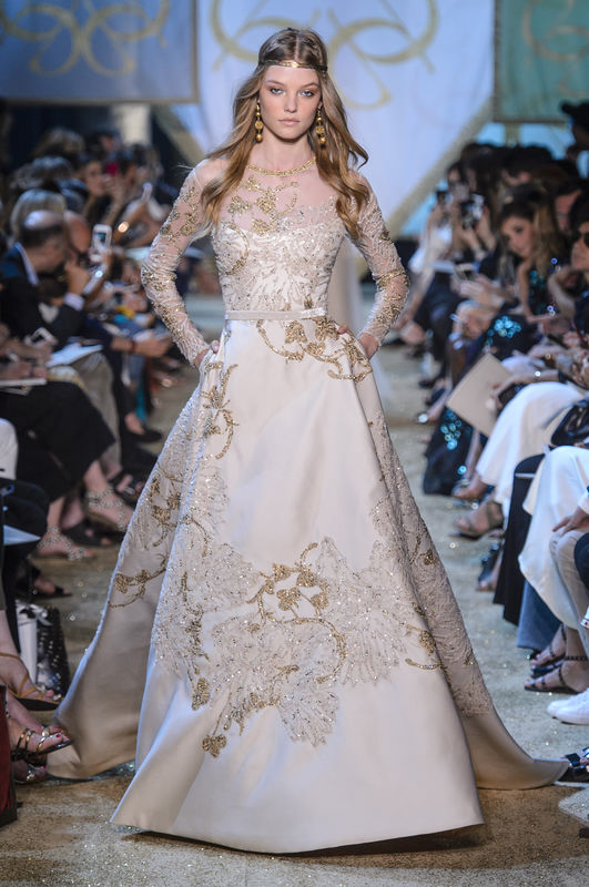 Suknie ślubne z pokazów haute couture jesień-zima 2017/2018 - Elie Saab