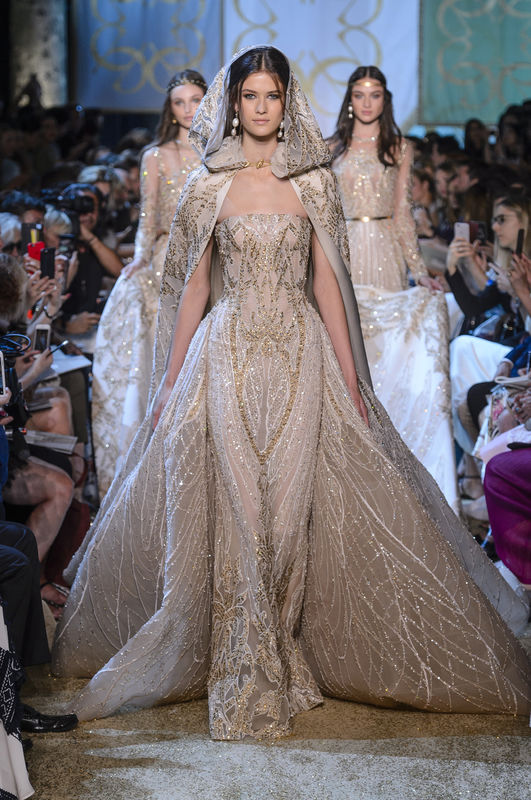 Suknie ślubne z pokazów haute couture jesień-zima 2017/2018 - Elie Saab