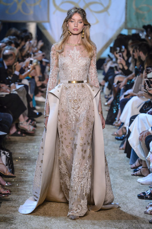 Suknie ślubne z pokazów haute couture jesień-zima 2017/2018 - Elie Saab