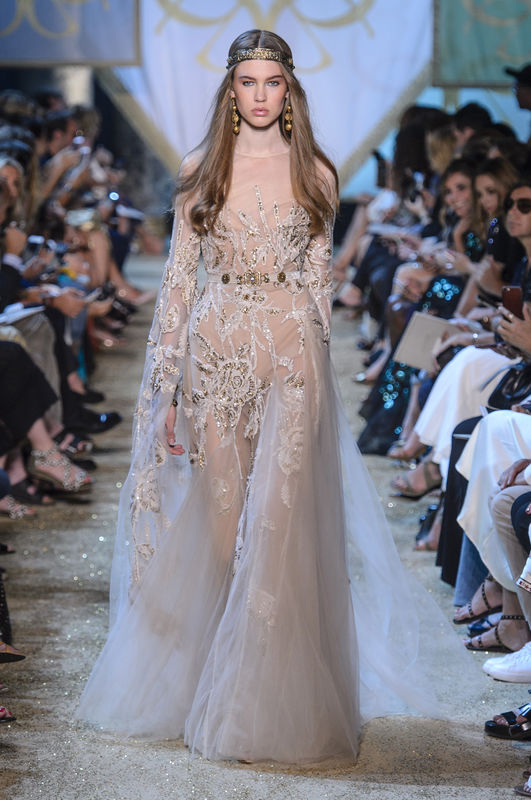 Suknie ślubne z pokazów haute couture jesień-zima 2017/2018 - Elie Saab