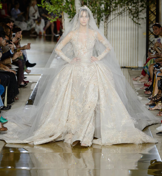 Suknie ślubne z pokazów haute couture jesień-zima 2017/2018 - Zuhair Murad