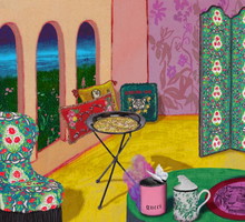 Kolekcja Gucci Décor na ilustracjach, courtesy Max Merry
