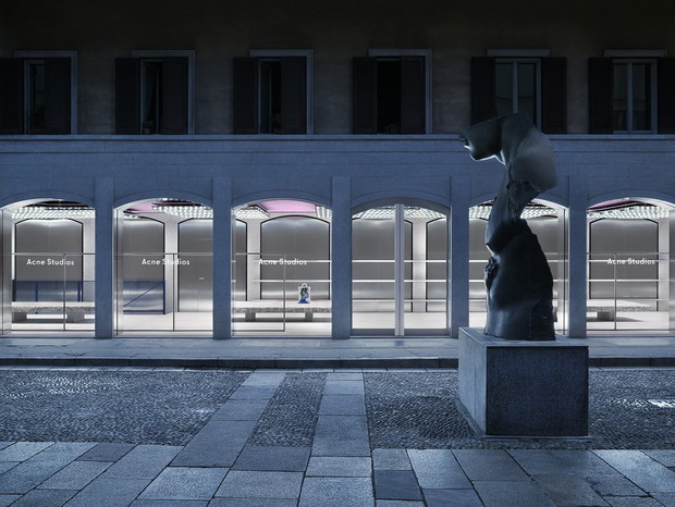 Acne Studios, sklep w Mediolanie, fot. mat. prasowe