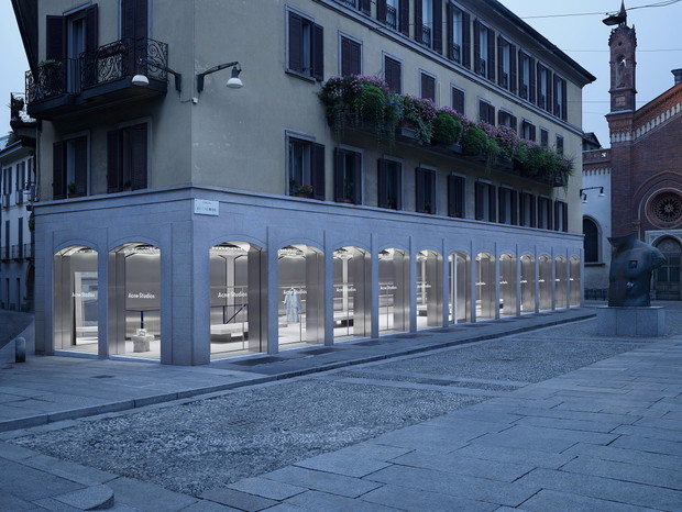 Acne Studios, sklep w Mediolanie, fot. mat. prasowe