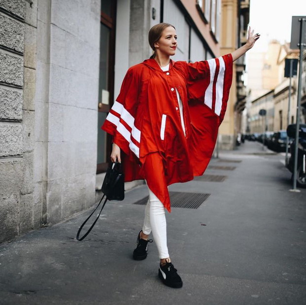 Jessica Mercedes na Milan Fashion Week