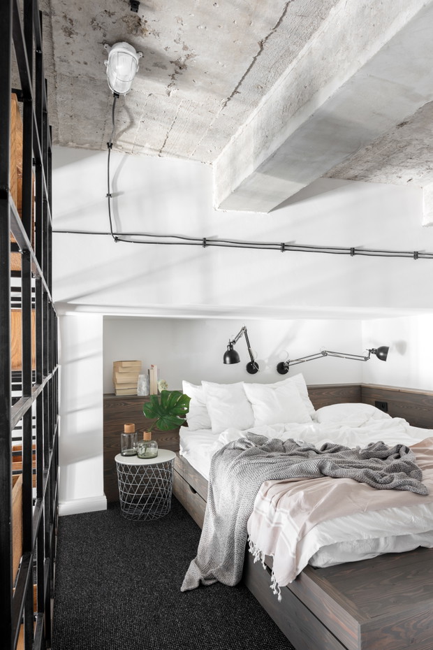 Loft w Krakowie, projekt: Magdalena Załoga, pracownia Lokal Studio, fot. Ayuko Studio