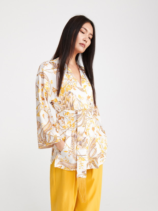Wzorzyste kimono - Reserved, 199,99 zł