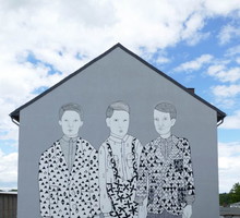 Mural Alicji Białej w Kassel, fot. mat. prasowe