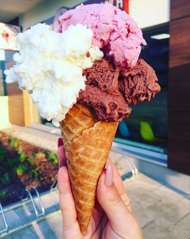 Lody naturalne na Festiwalu Lodów Rzemieślniczych