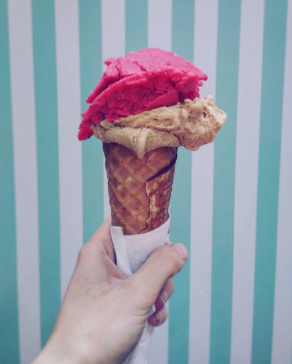 Lody naturalne na Festiwalu Lodów Rzemieślniczych
