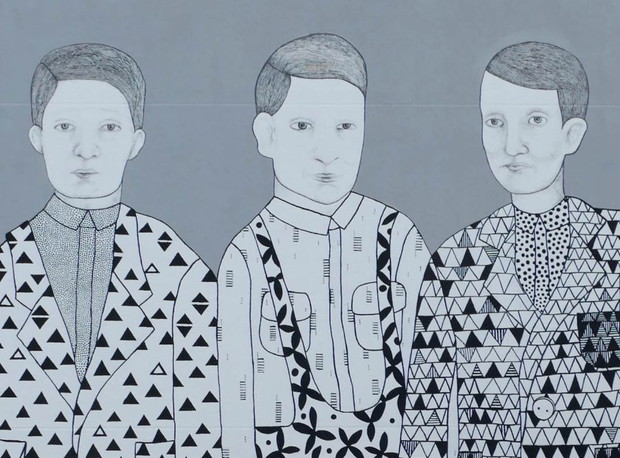 Mural Alicji Białej w Kassel, fot. mat. prasowe