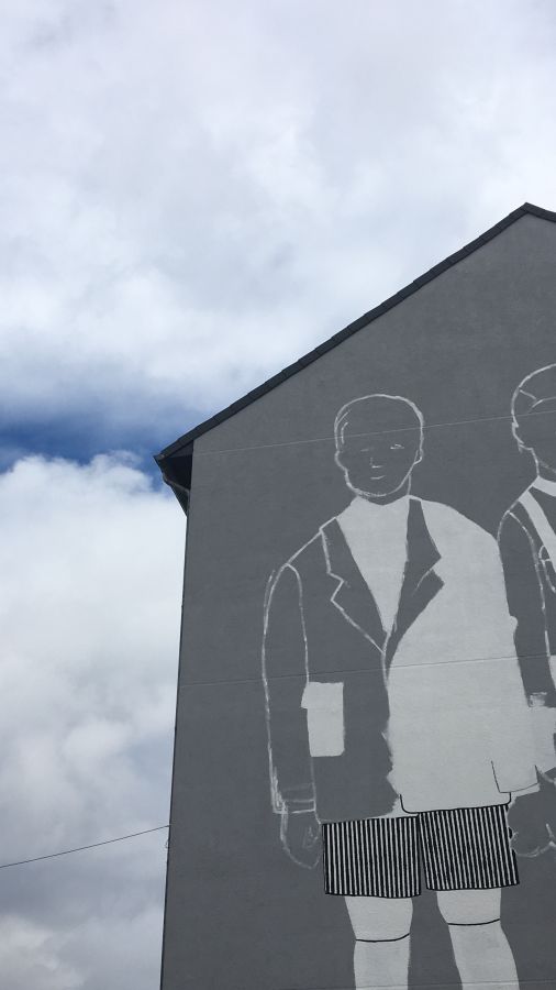 Mural Alicji Białej w Kassel, fot. mat. prasowe