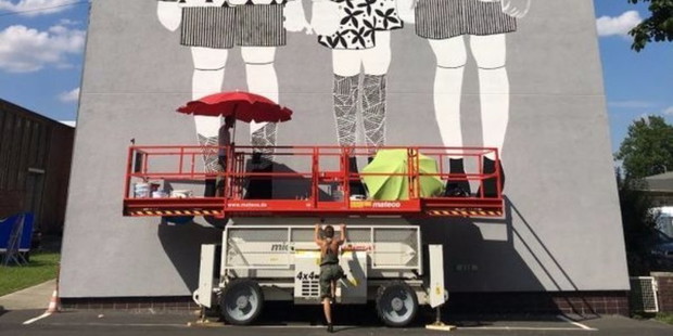 Mural w Kassel