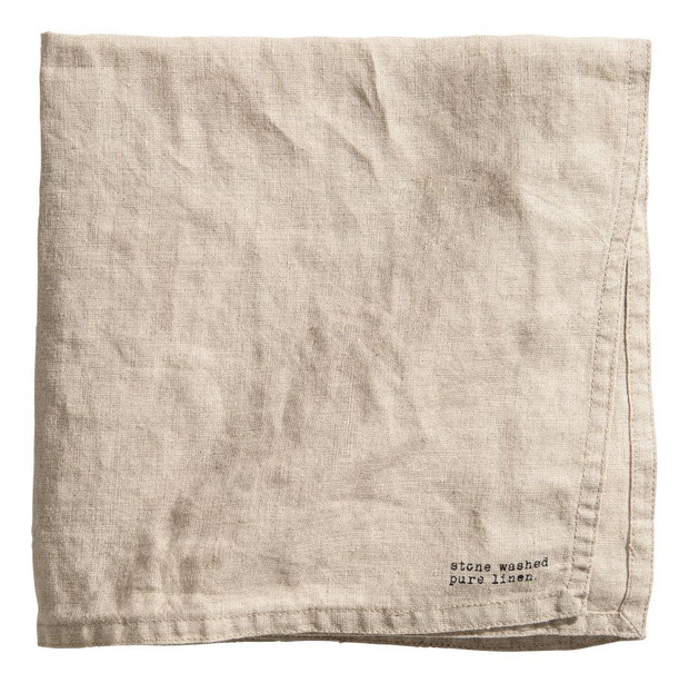 Obrus H&M HOME z lnu, 149,90 zł, Jesień 2017, fot. mat. prasowe