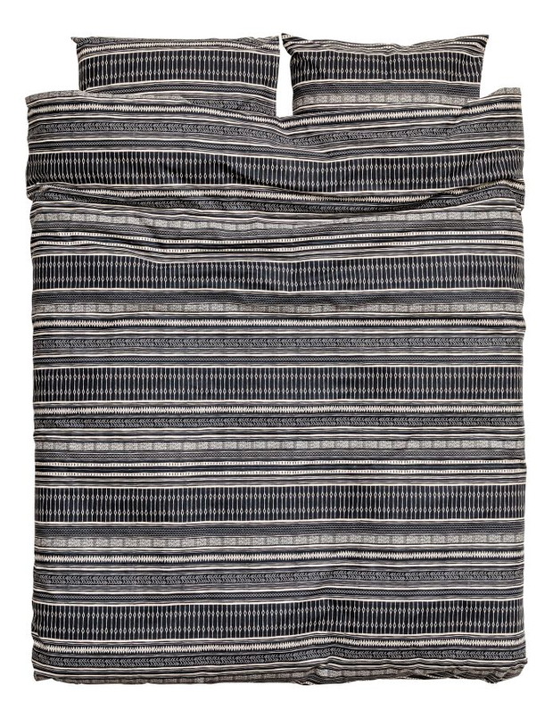 Pościel we wzory, 149,90 zł, kolekcja H&M HOME, Jesień 2017, fot. mat. prasowe