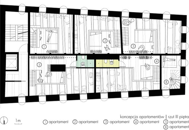 Apartamenty MONKA, Toruń, projekt: Paweł Tatara i Znamy się