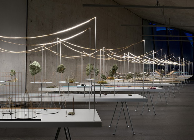 Installation view »Rêveries Urbaines«, Vitra Design Museum, © Studio Bouroullec