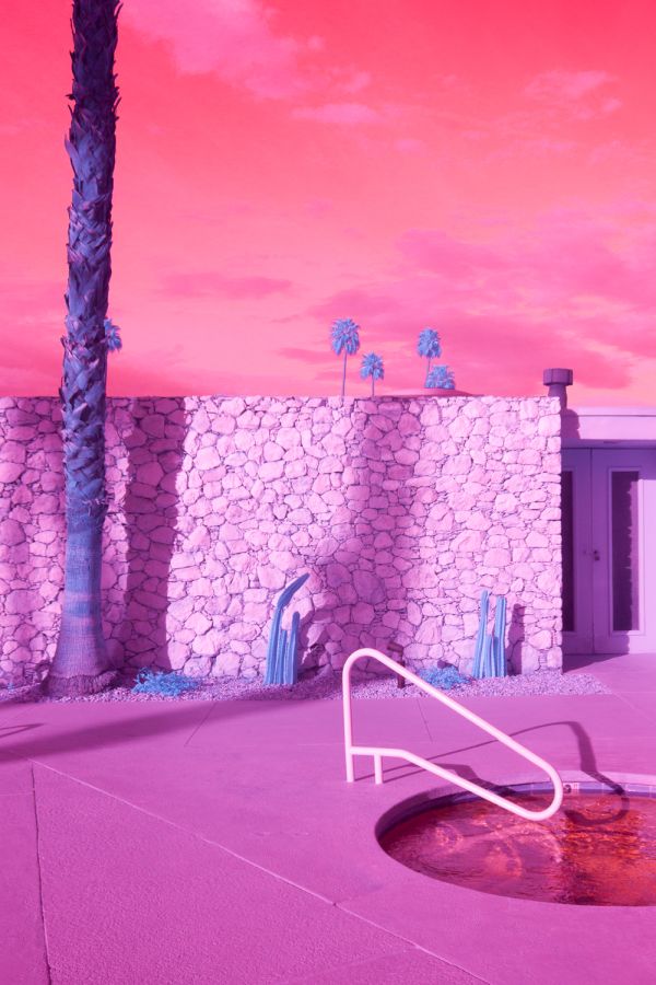 Kalifornia w podczerwieni na serii zdjęć Infra Realizm, Kate Ballis, fot. mat. prasowe