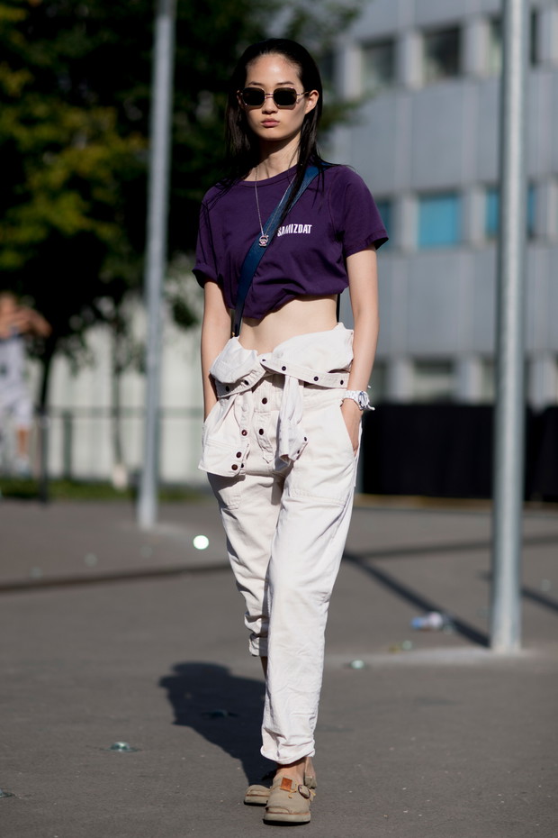 Street style z Paryża