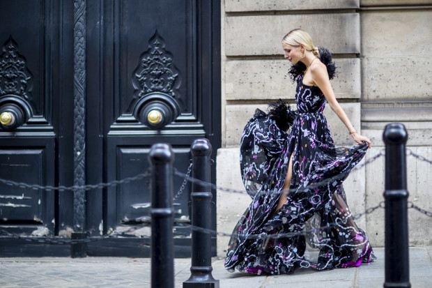 Street style z Paryża