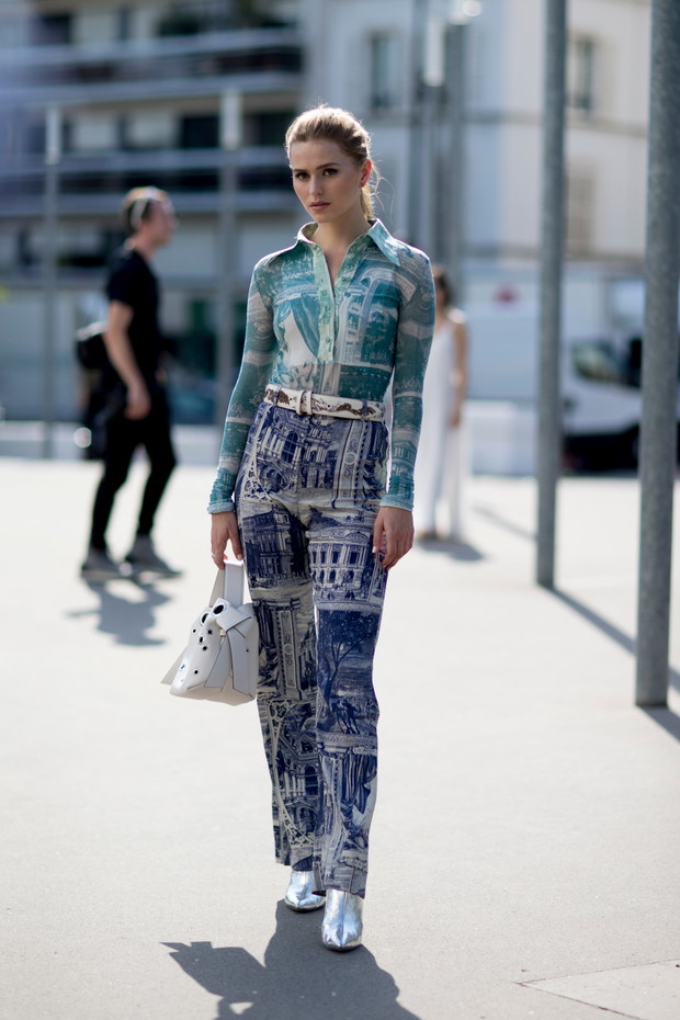 Street style z Paryża