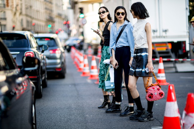 Street style z Paryża