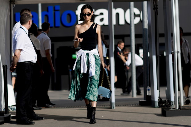 Street style z Paryża