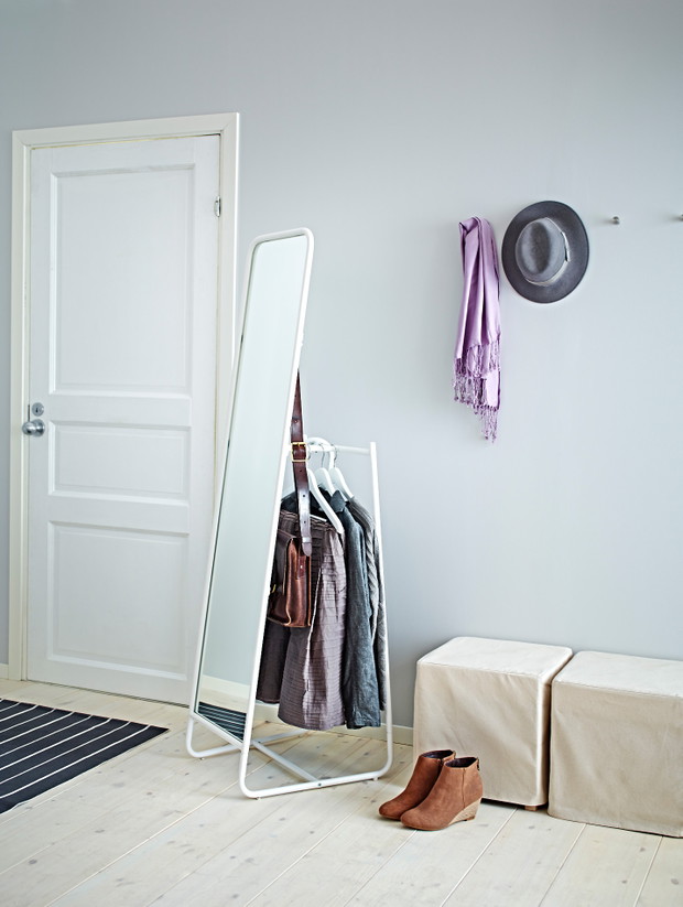 IKEA, Lustro KNAPPER, 48x160 cm, 129 zł