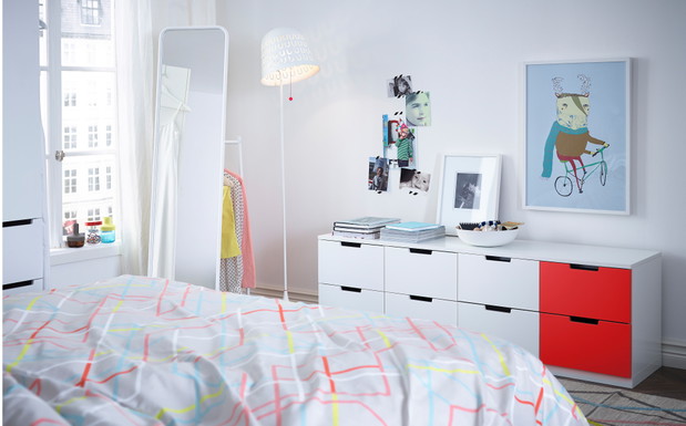 IKEA, Lustro KNAPPER, 48x160 cm, 129 zł