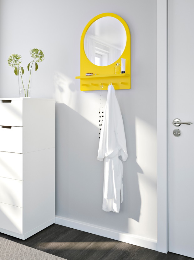 IKEA, Lustro SALTRÖD, 50x68 cm, 179 zł