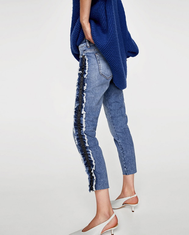 Spodnie 7/8 Zara