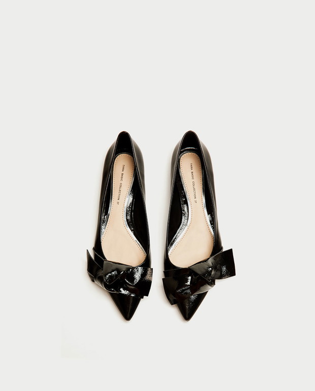 Zara, balerinki, 89,90zł