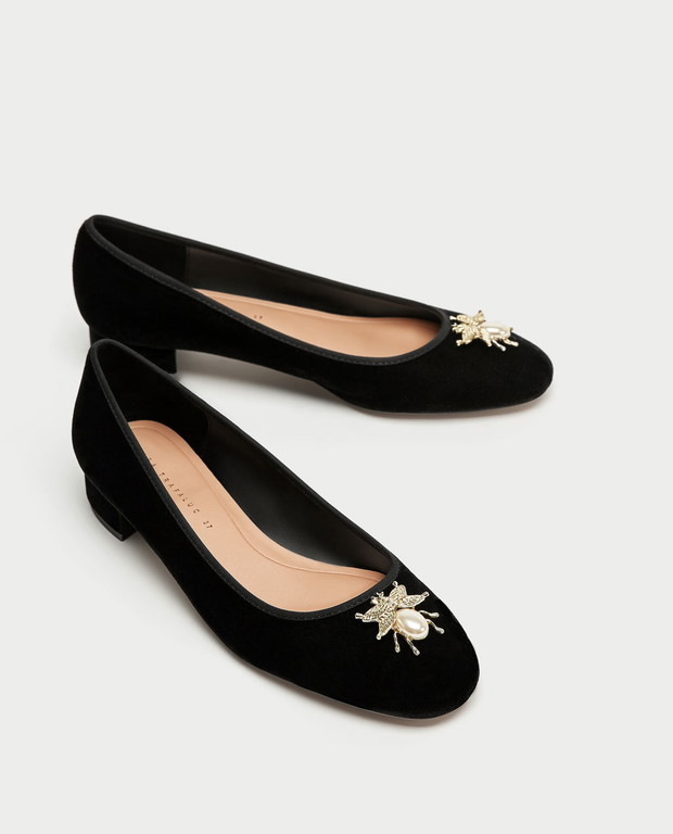 Zara, baleriny, 89,90zł