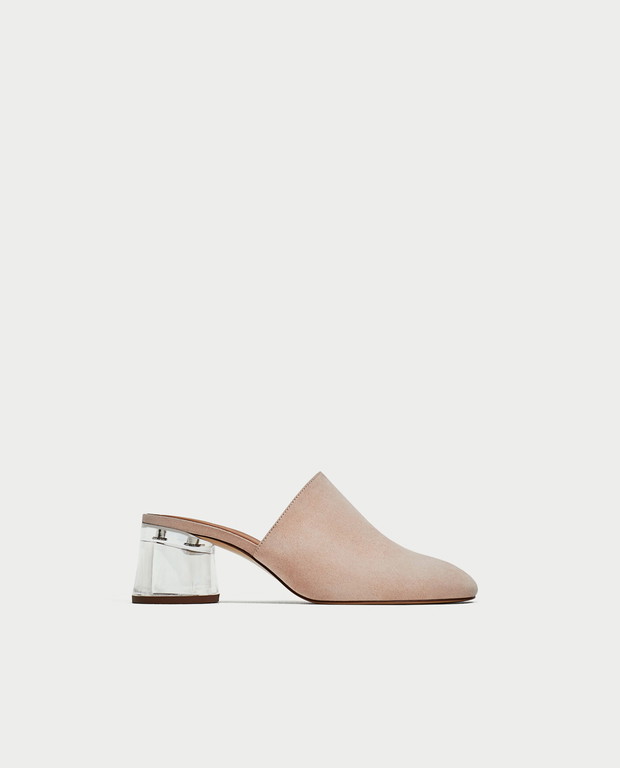 Zara, klapki, 69.90zł