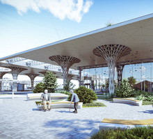 Zintegrowany Intermodalny Dworzec Metropolitalny w Lublinie, projekt: Tremend