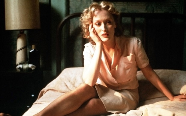Meryl Streep jako Zofia Zawistowska w filmie Wybór Zofii