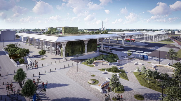 Zintegrowany Intermodalny Dworzec Metropolitalny w Lublinie, projekt: Tremend