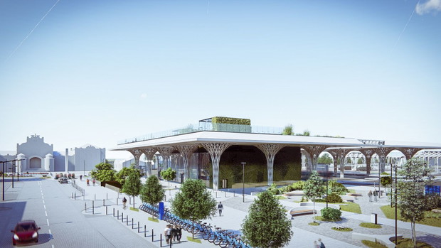 Zintegrowany Intermodalny Dworzec Metropolitalny w Lublinie, projekt: Tremend