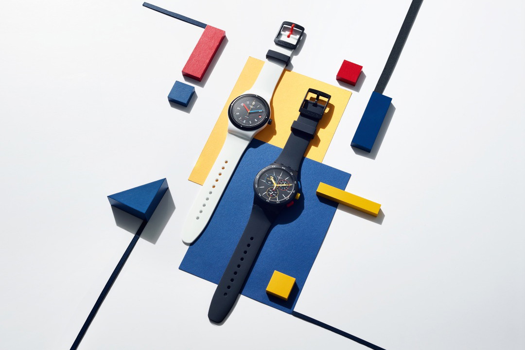 BAU SWATCH, kolekcja zainspirowana Bauhausem