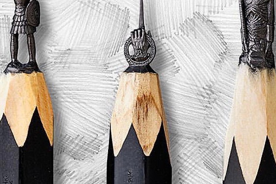 Ołówkowe rzeźby z Gry o tron, Salavat Fidai, fot. salavatfidai