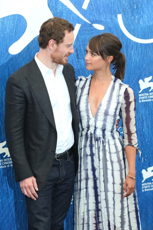 Alicia Vikander i Michael Fassbender na Festiwalu Filmowym w Wenecji, 02