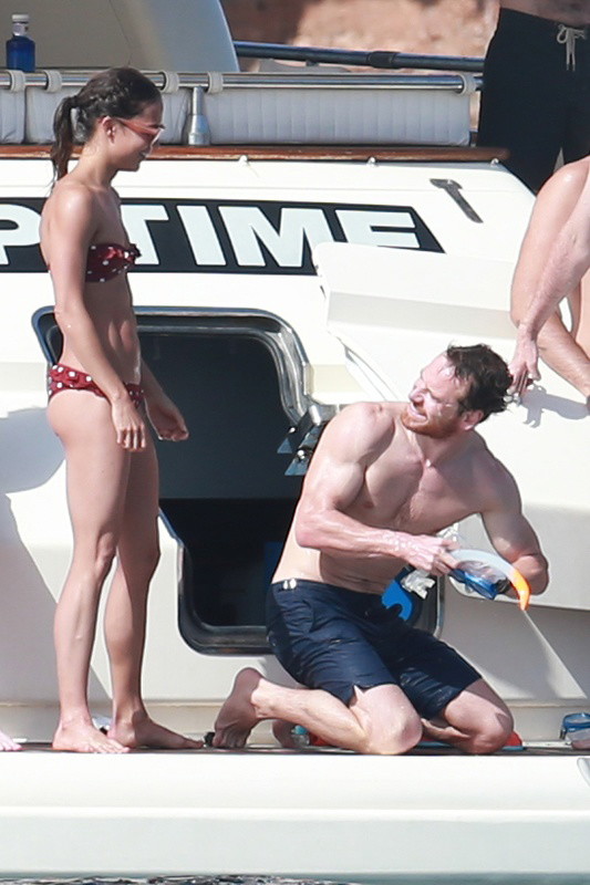 Alicia Vikander i Michael Fassbender na wakacjach w Formentera, 05